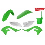 POLISPORT PLASTIC SET KAWASAKI OEM