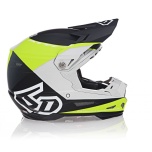 6D ATR-2 Helmet Quadrant Yellow